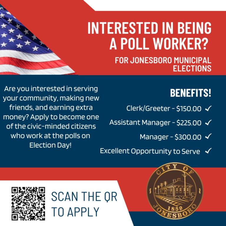 Interested in Being a Poll Worker?